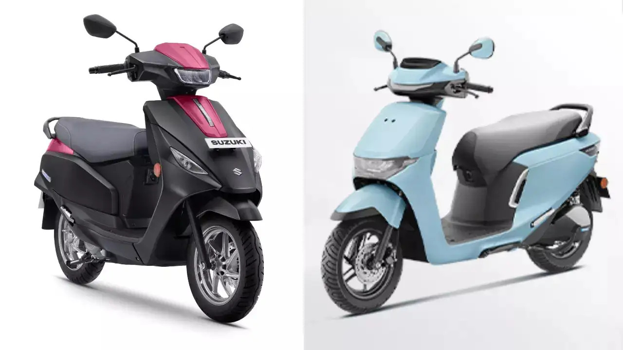 Suzuki E Access vs Honda Activa E